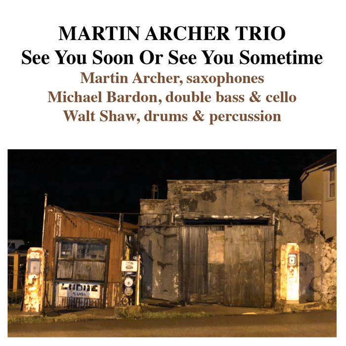 Martin Archer Trio: See You Soon Or See You Sometime CD